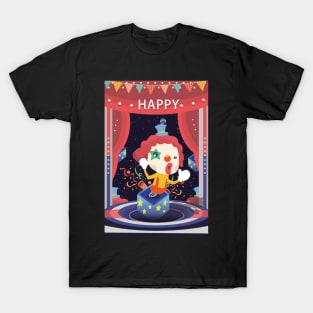 Happy Magic Clown T-Shirt